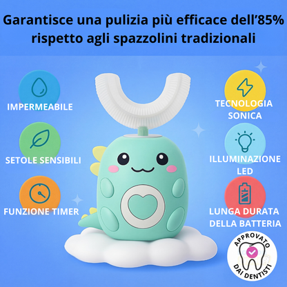 Spazzolino SmailPop - Delicato e sicuro.